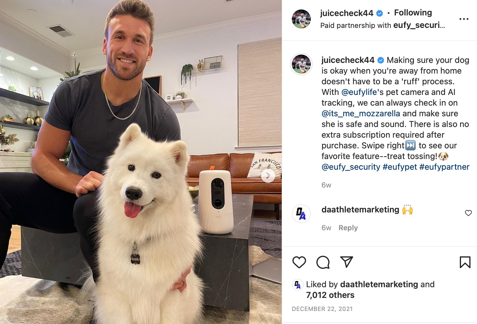 Kyle Juszczyk x Eufy